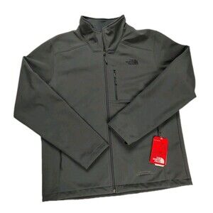 The North Face Apex Barrier Soft Shell Jacket Mens L NF0A3LGTA0C5 Asphalt Grey